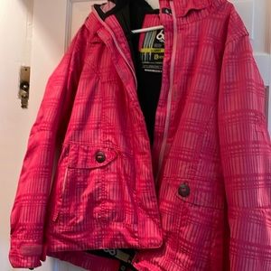 Women’s medium pink snowboard jacket